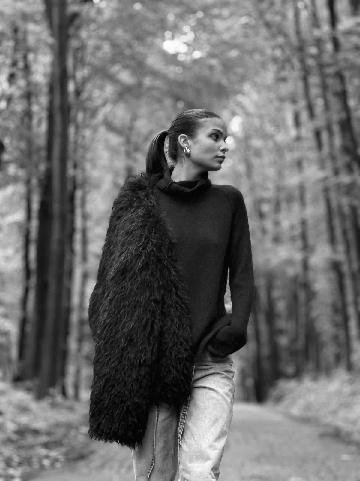 Black Luxe Fur