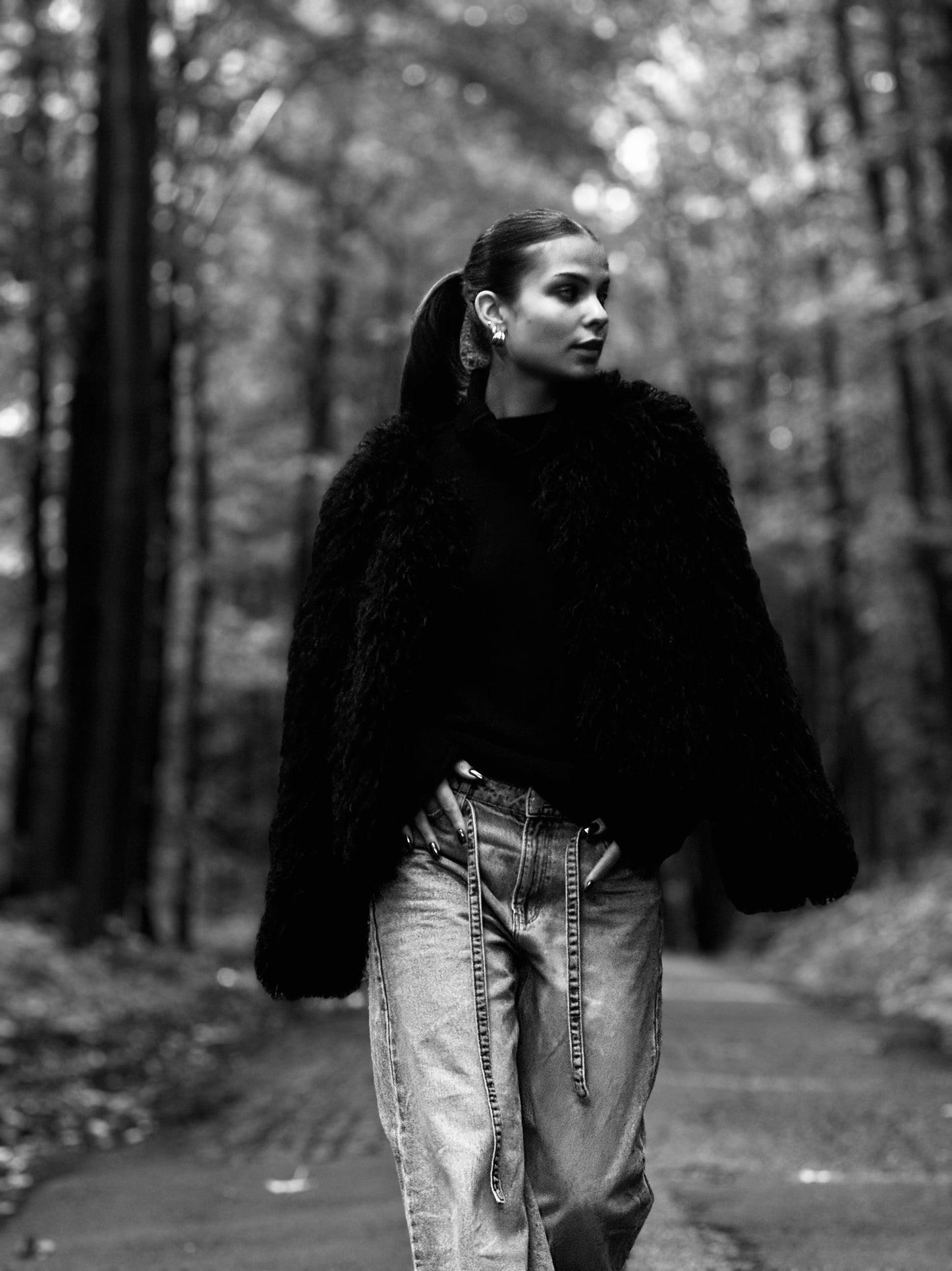 Black Luxe Fur