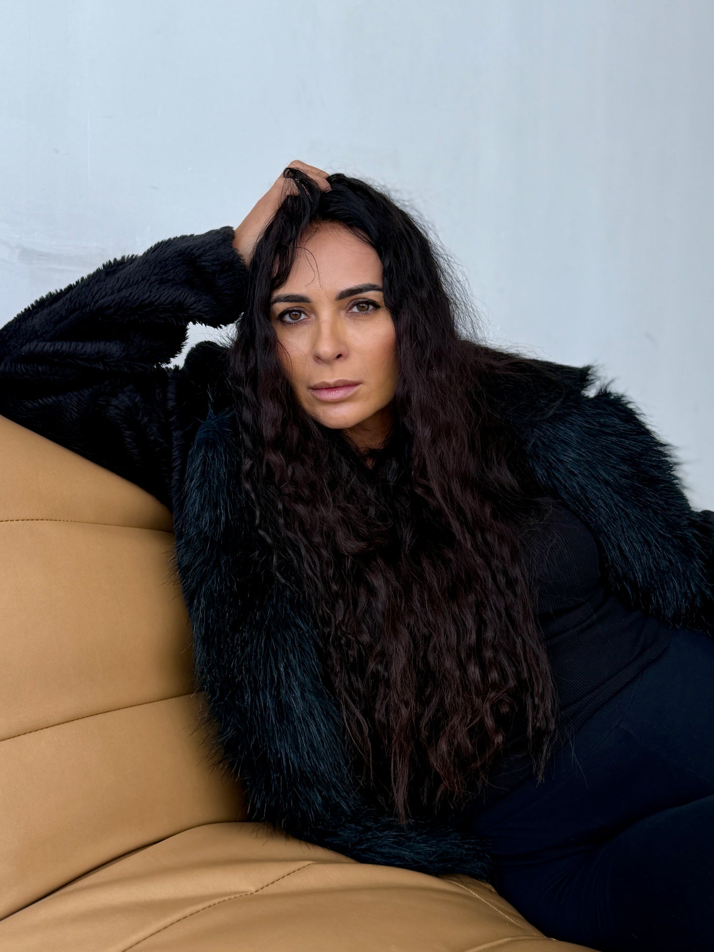 Long Black Fur